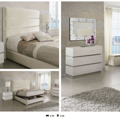 Dupen 880 Claudia Bed With Storage 180x200 Cm