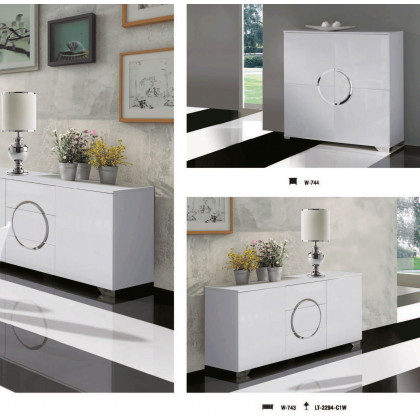 Dupen - W-744 4-Doors High Cabinet