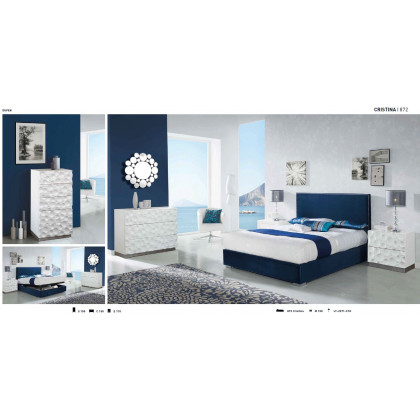 Dupen 872 Cristina Bed 150x190/200 cm