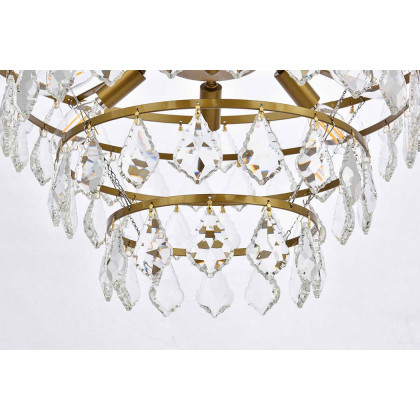 Elegant Pendant Light - Brass, L 20" (1101D20BR)