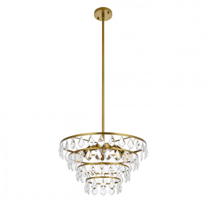 Elegant Pendant Light - Brass, L 20" (1101D20BR)