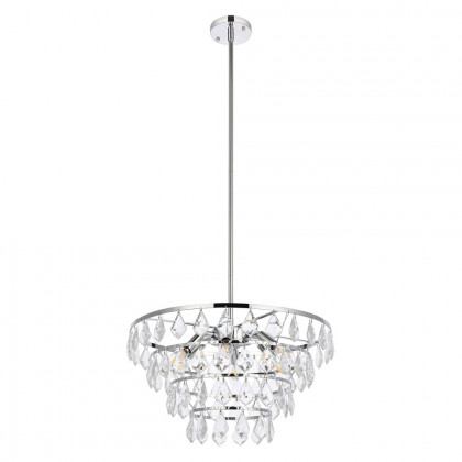 Elegant Pendant Light - Chrome, L 20" (1101D20C)