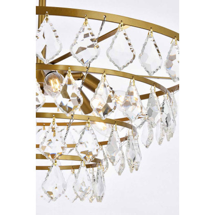 Elegant Pendant Light - Brass, L 24" (1101D24BR)