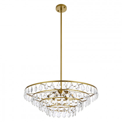 Elegant Pendant Light - Brass, L 28" (1101D28BR)