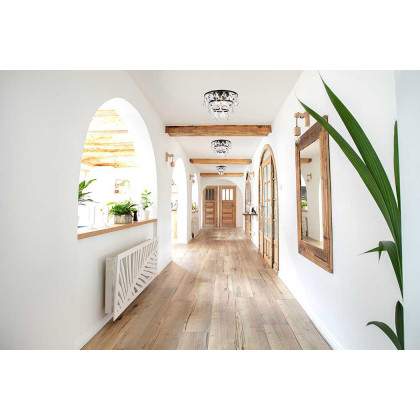 Elegant Flush Mount Light - Black, L 10" (1101F10BK)