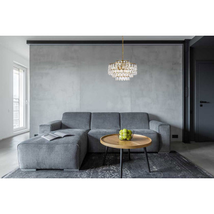 Elegant Pendant Light - Brass, L 20" (1102D20BR)