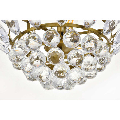 Elegant Pendant Light - Brass, L 14" (1104D14BR)