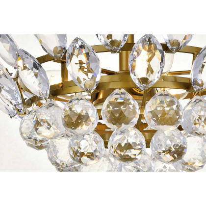 Elegant Pendant Light - Brass, L 14" (1104D14BR)
