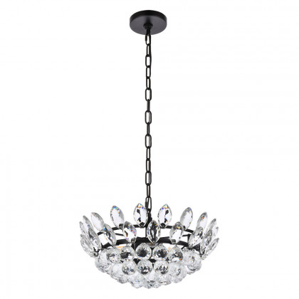 Elegant Pendant Light - Black, L 16" (1104D16BK)
