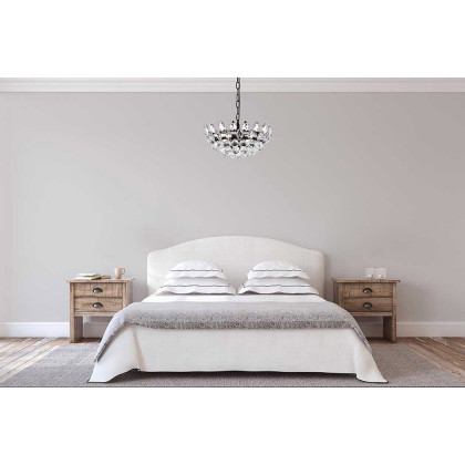 Elegant Pendant Light - Black, L 16" (1104D16BK)