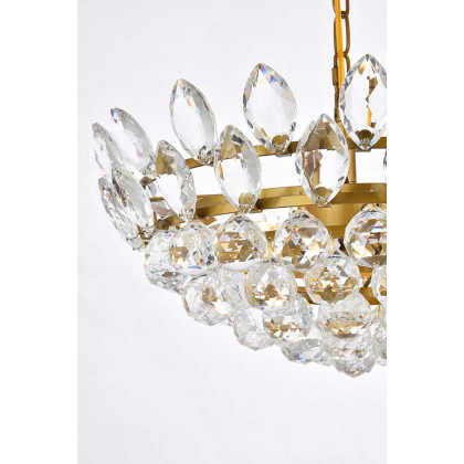 Elegant Pendant Light - Brass, L 18" (1104D18BR)