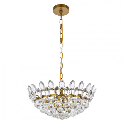 Elegant Pendant Light - Brass, L 18" (1104D18BR)