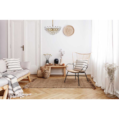 Elegant Pendant Light - Brass, L 18" (1104D18BR)