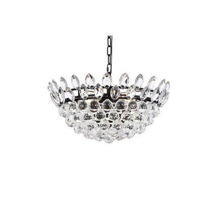 Elegant Pendant Light - Black, L 20" (1104D20BK)
