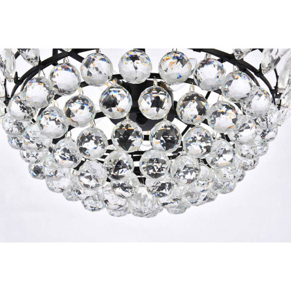 Elegant Pendant Light - Black, L 20" (1104D20BK)
