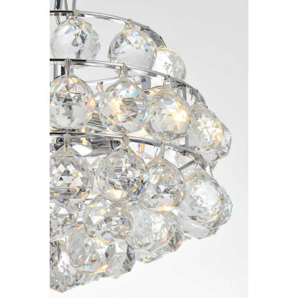 Elegant Pendant Light - Chrome, L 12" (1106D12C)