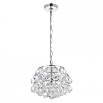 Elegant Pendant Light - Chrome, L 12" (1106D12C)