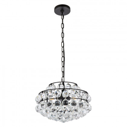 Elegant Pendant Light - Black, L 14" (1106D14BK)