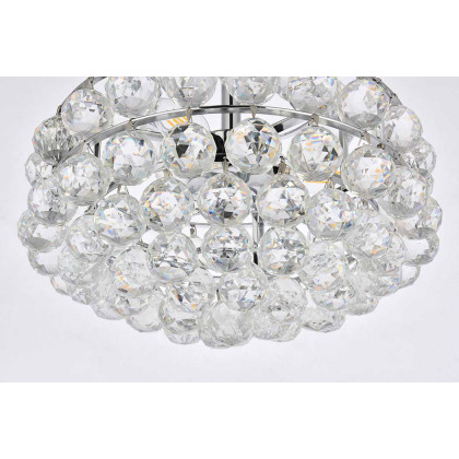 Elegant Pendant Light - Chrome, L 14" (1106D14C)