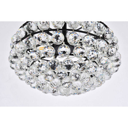 Elegant Pendant Light - Black, L 16" (1106D16BK)