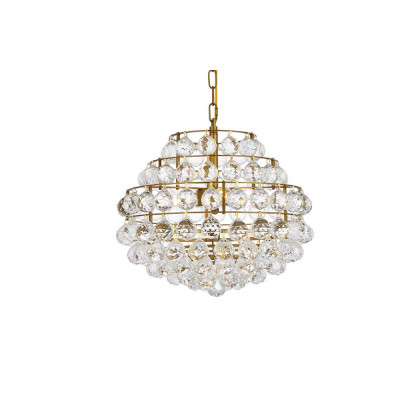 Elegant Pendant Light - Brass, L 16" (1106D16BR)