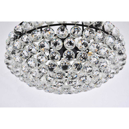 Elegant Pendant Light - Black, L 20" (1106D20BK)