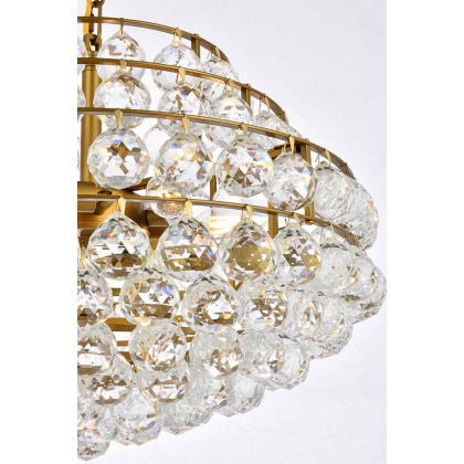 Elegant Pendant Light - Brass, L 20" (1106D20BR)