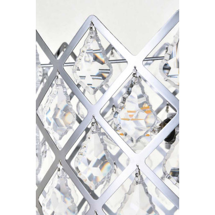 Elegant Pendant Light - Chrome, L 16" (1111D16C)