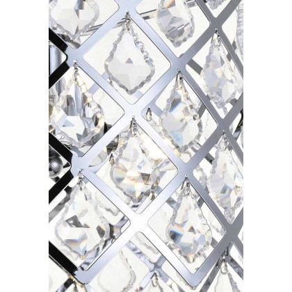 Elegant Pendant Light - Chrome, L 16" (1111D16C)