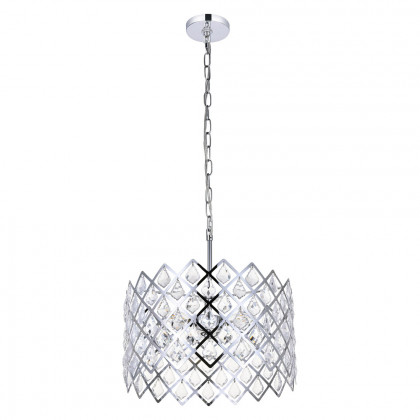 Elegant Pendant Light - Chrome, L 16" (1111D16C)