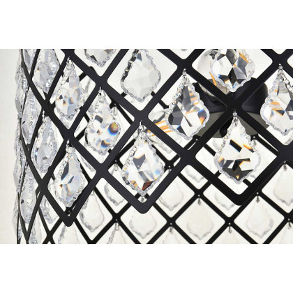 Elegant Pendant Light - Black, L 21" (1111D21BK)