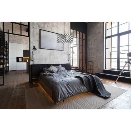 Elegant Pendant Light - Black, L 21" (1111D21BK)
