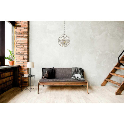 Elegant Urban Classic Geneva Collection Pendant Lamp - Polished Nickel/Gold, L 17" (1130D17PN-GT-RC)