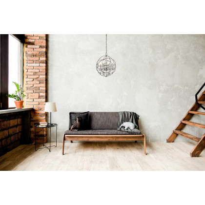 Elegant Urban Classic Geneva Collection Pendant Lamp - Polished Nickel/Silver, L 17" (1130D17PN-SS-RC)