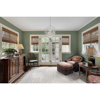 Elegant Urban Classic Geneva Collection Pendant Lamp - Polished Nickel, L 32" (1130D32PN-RC)