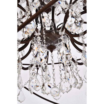 Elegant Urban Classic Pendant Lamp - Rustic Intent, L 43.5" (1130G43RI-RC)