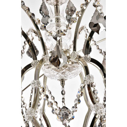 Elegant Urban Classic Pendant Lamp - Polished Nickel/Silver, L 60" (1130G60PN-SS-RC)
