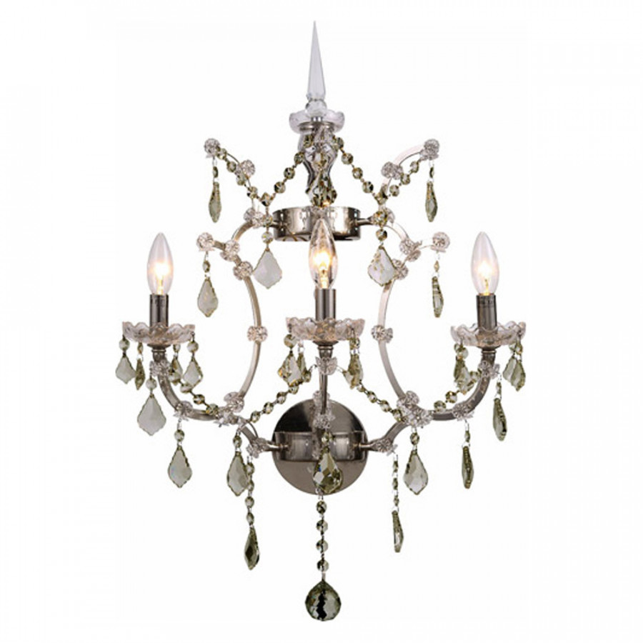 Elegant Urban Classic Elena Collection Pendant Lamp - Polished Nickel/Silver Shade (1138W17PN-SS-RC)