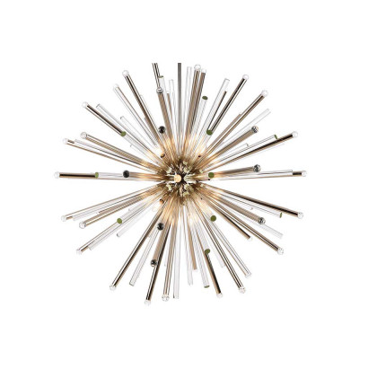 Elegant Chandelier - Polished Nickel, L 48" (1141G48PN)