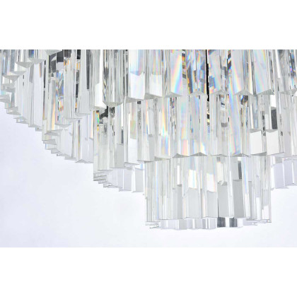 Elegant Urban Classic Sydney Collection Pendant Lamp - Matte Black, L 32" (1201D32MB-RC)