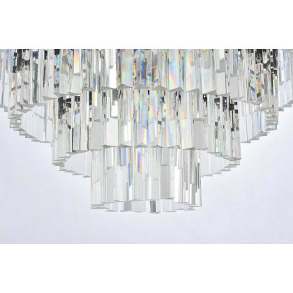 Elegant Urban Classic Sydney Collection Pendant Lamp - Matte Black, L 44" (1201D44MB-RC)