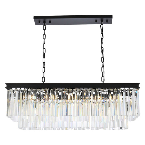 Elegant Sydney Pendant - Matte Black, L 40" (1202D40MB-RC)