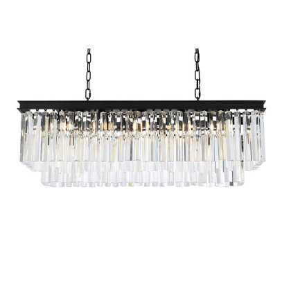 Elegant Sydney Pendant - Matte Black, L 40" (1202D40MB-RC)