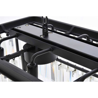 Elegant Sydney Pendant - Matte Black, L 40" (1202D40MB-RC)