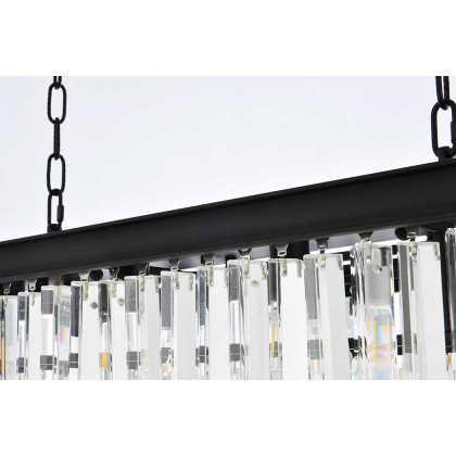 Elegant Sydney Pendant - Matte Black, L 40" (1202D40MB-RC)