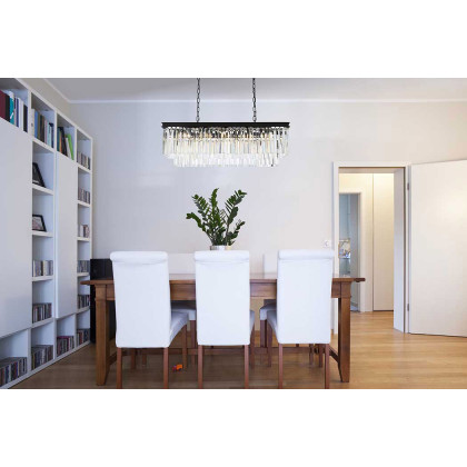 Elegant Sydney Pendant - Matte Black, L 40" (1202D40MB-RC)