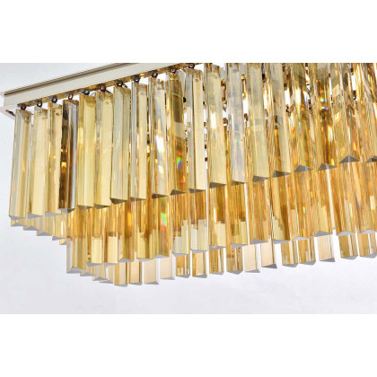 Elegant Sydney Pendant - Polished Nickel/Gold, L 40" (1202D40PN-GT-RC)