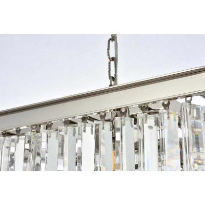 Elegant Sydney Pendant - Polished Nickel, L 40" (1202D40PN-RC)