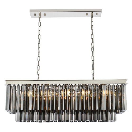 Elegant Sydney Pendant - Polished Nickel/Silver, L 40" (1202D40PN-SS-RC)