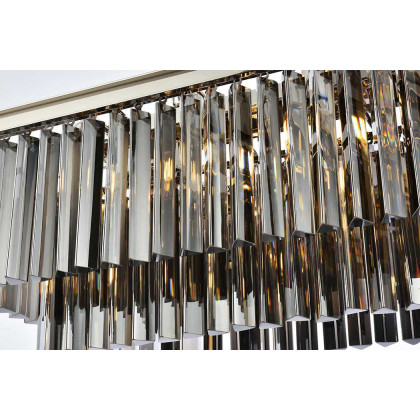 Elegant Sydney Pendant - Polished Nickel/Silver, L 40" (1202D40PN-SS-RC)